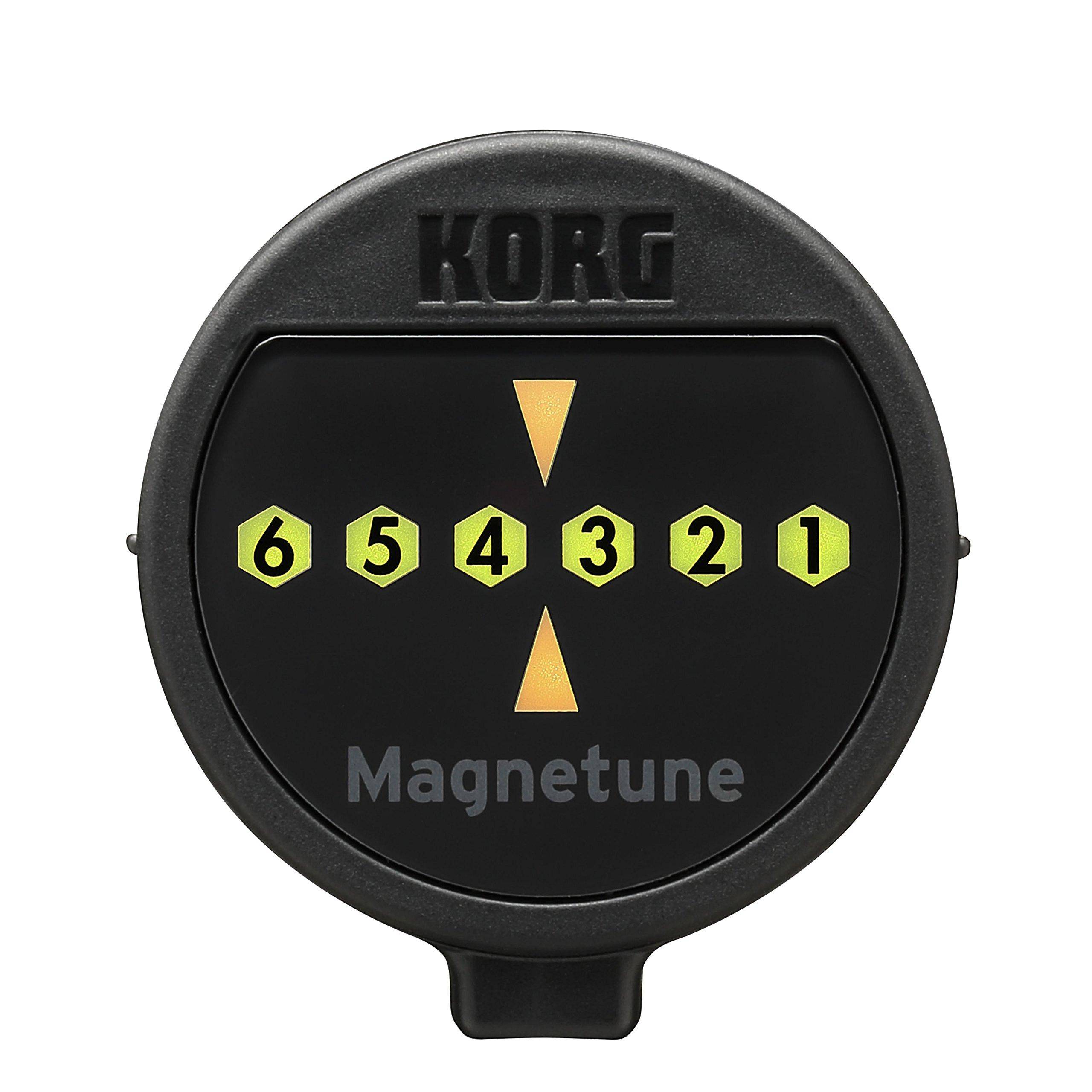 KORG Magnetune Guitar Tuner Black Compact Magunetune svart
