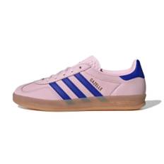 Adidas, Sko, Herre, Lyserød, 37 1/3 EU, Læder, Gazelle Indoor Clear Pink Bright Blue