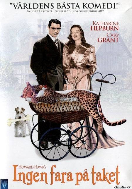 DVD - Ingen fara på taket (1938) (Katharine Hepburn) (Beg)