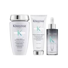 Kérastase Symbiose Moisturising Anti-Dandruff Cellular Shampoo, Conditioner & Serum Pack