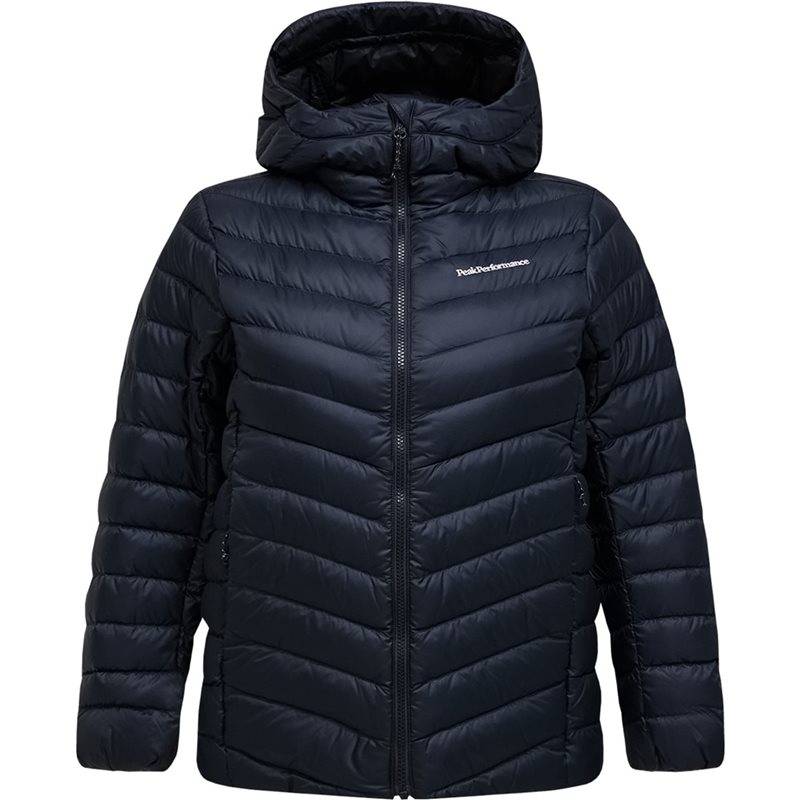 Peak Performance W Frost Down Hood Jacket Black (L)