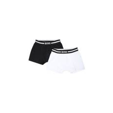 Black Boxer For Boy With Logo