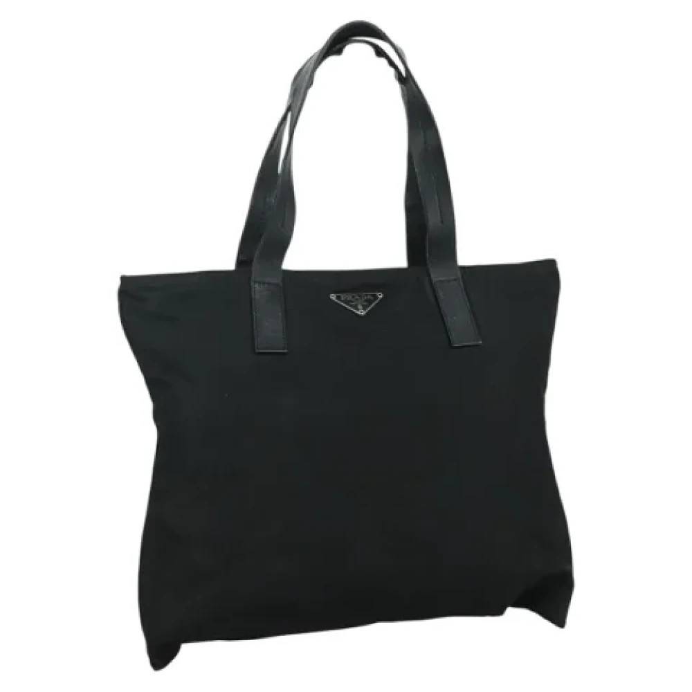 Prada Vintage - Pre-owned Nylon totevskor Vintage - Dam - ONE Size - Nylon