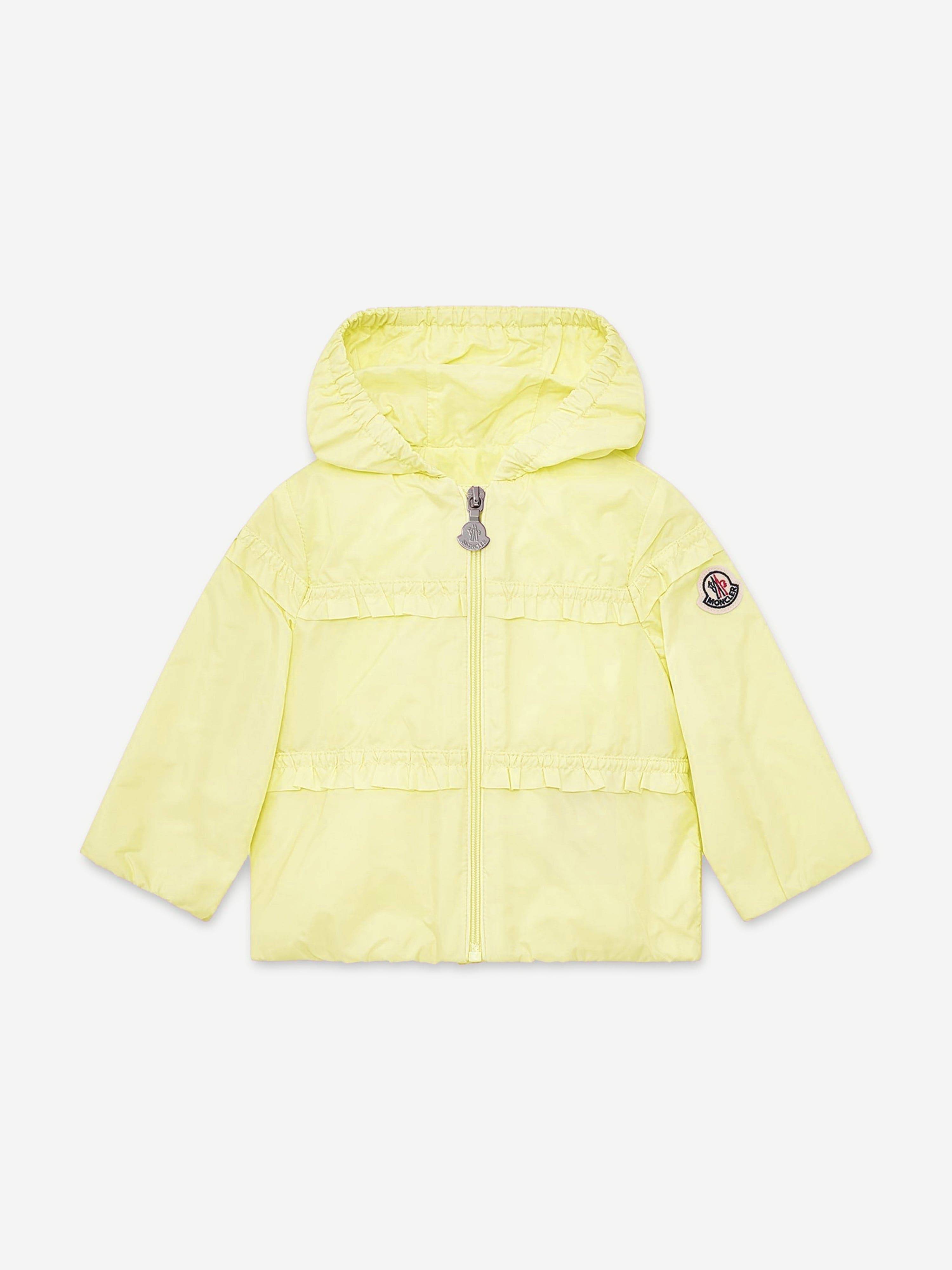 Moncler Enfant Baby Girls Hiti Jacket in Yellow - Yellow / 3 Yrs (3 Yrs)
