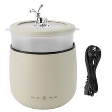 Electric Mini Cooker 1.8L 450W Fast Cooking Mini Rice Cooker for Dorm Office Travel L(for 6.5-9kg) beige
