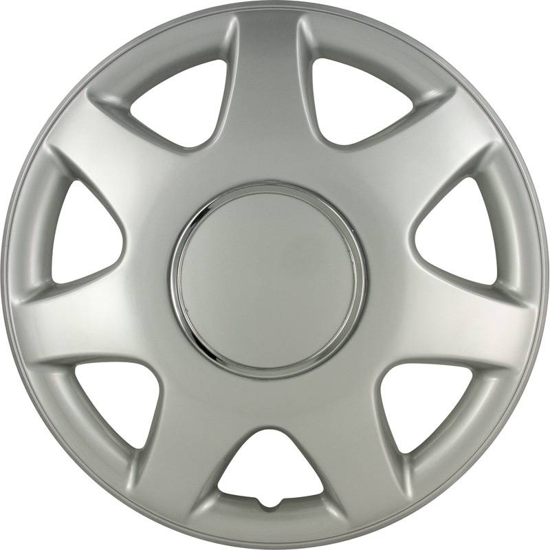 Navkapslar set Florida 15 tum silver