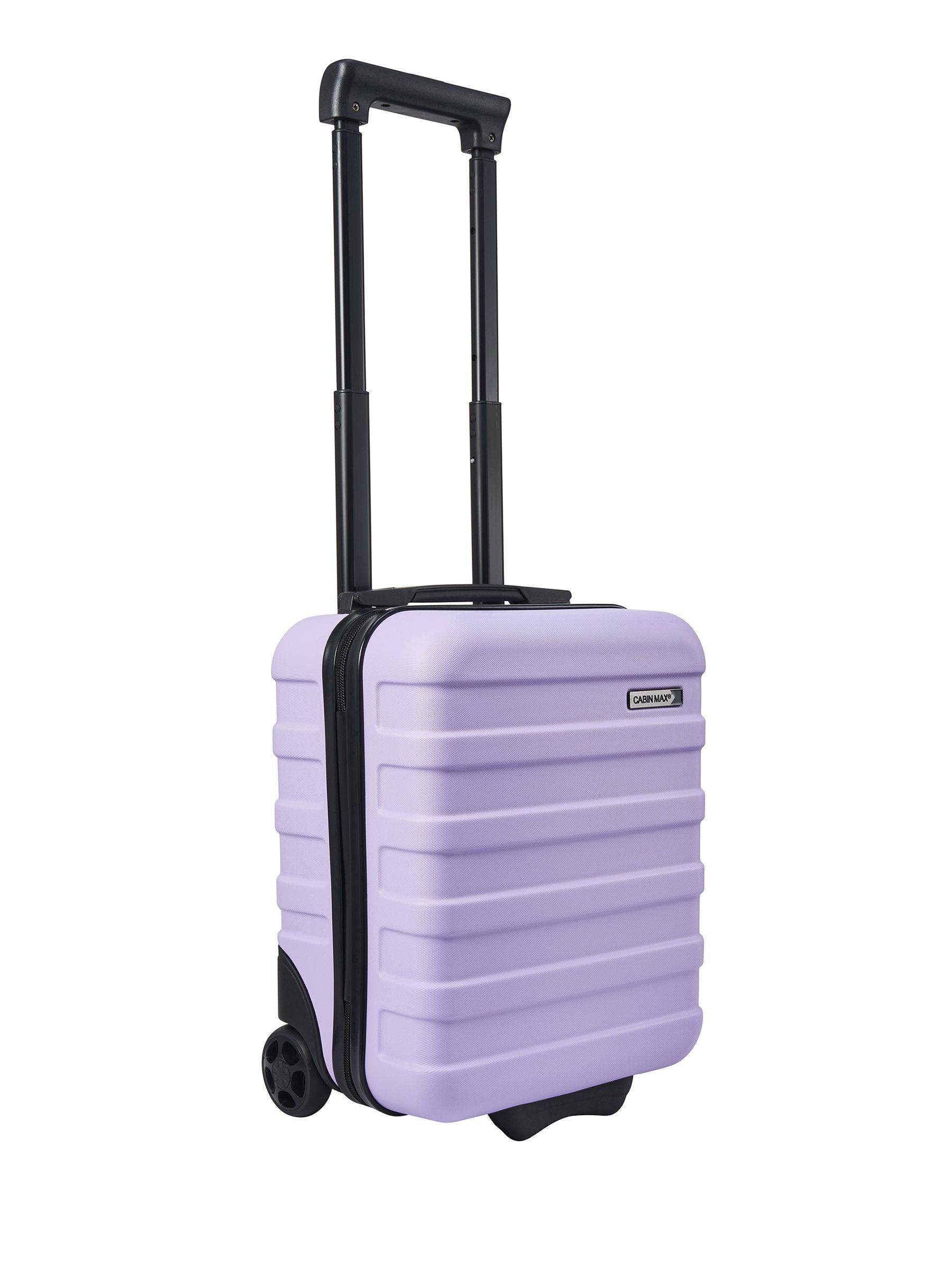 Cabin Max Cabin Max Purple Anode Bop Childrens Twin Wheel Underseat Case Luggage