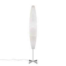 Havana Gulvlampe m. dimmer - Bianco/Alu - Foscarini