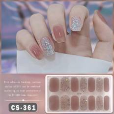 Dashing Diva Nagelremsor Dammode Nagelstickers Självhäftande Hela Stickers Nagel Täckta Nagel Vattentäta Fria Försegling Gel Nagellack Film