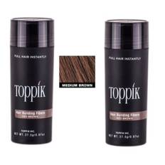 2x Toppik Large - 27,5g - Medium Brown - Mellanbrun