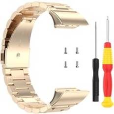 Rostfritt stål klockarmband för garmin forerunner 30/35 smart klocka utbytesarmband för garmin forerunner 35