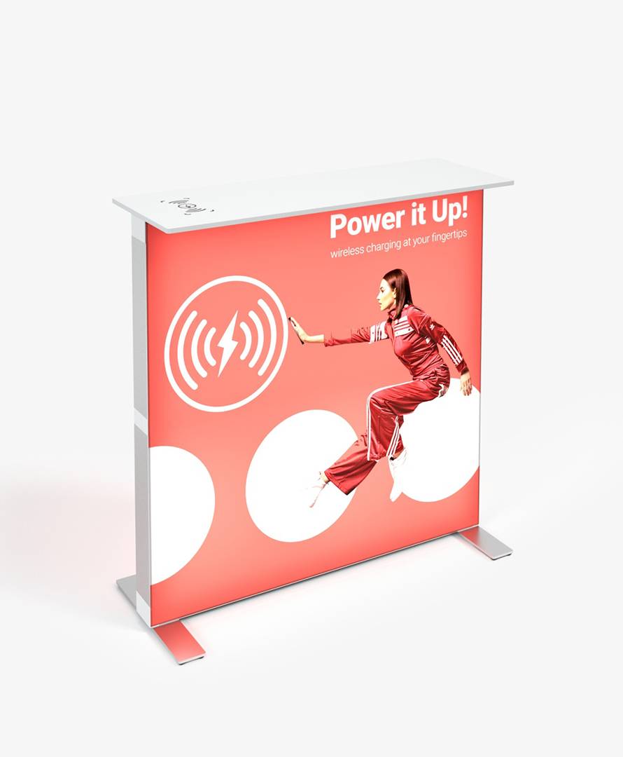 Portabel Lightbox - Popup Table Inbyggd Trådlös Laddare | Lightboxes