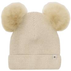 Huttelihut Hat Knit Alpaca Pompoms 53\4-6Y - Huer & Hatte Uld hos Magasin