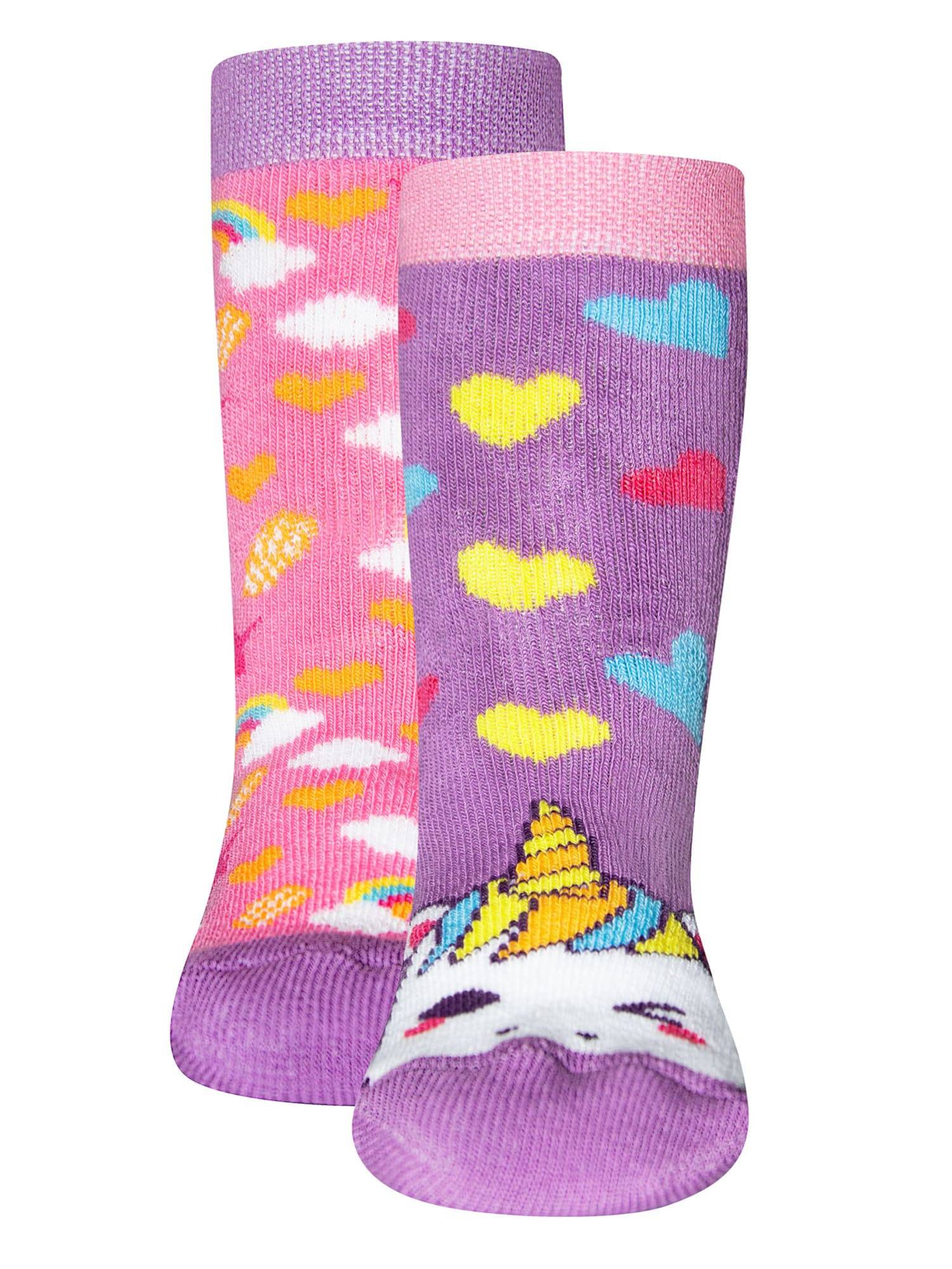 EWERS Sockor blandade färger / hallon