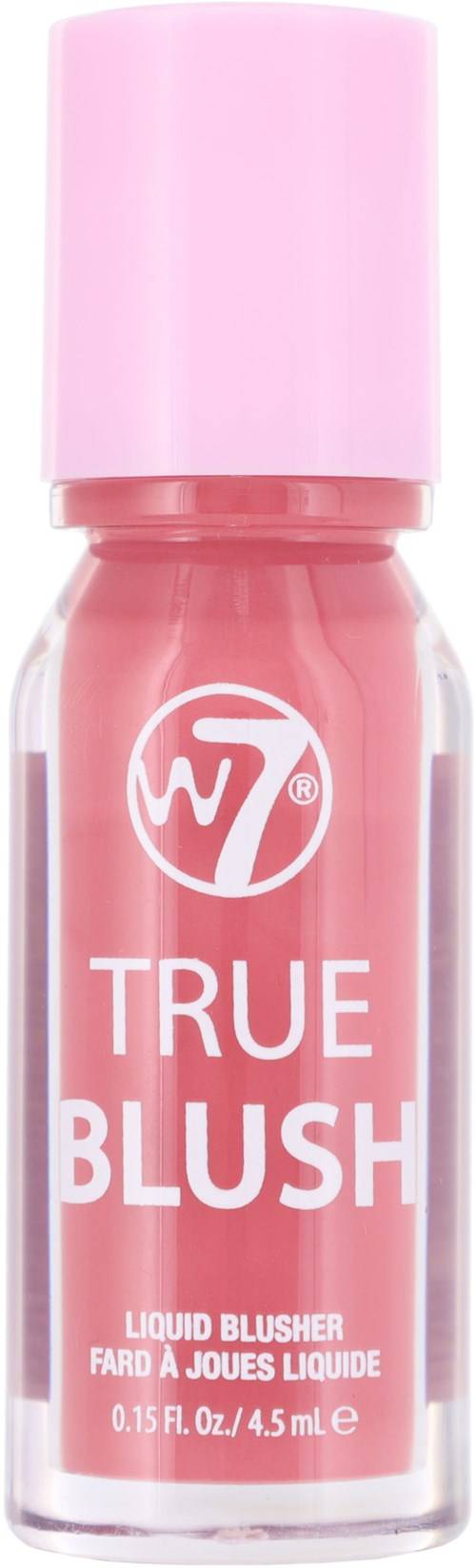 W7 True Blush Liquid Blusher Hushed Pink