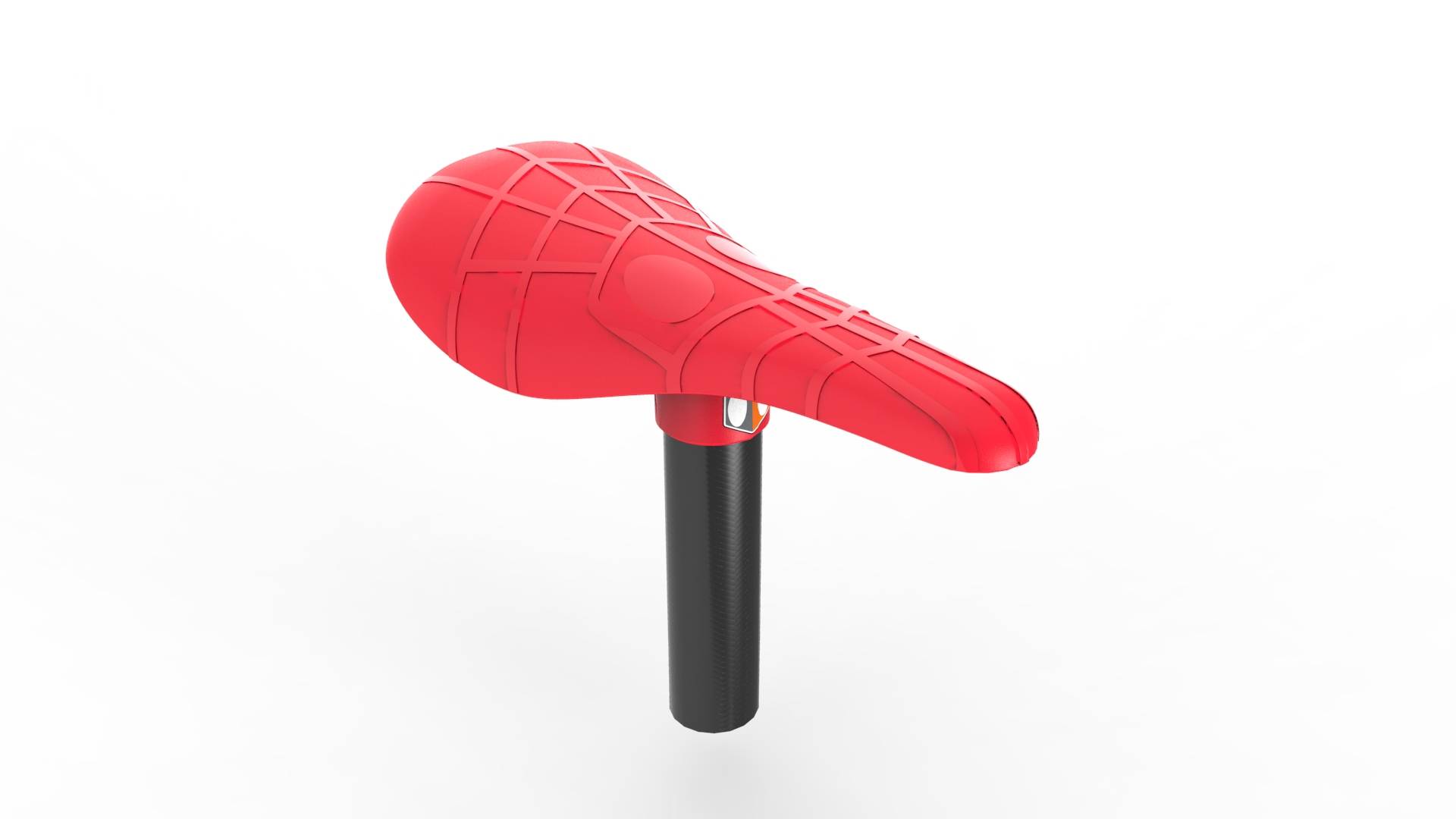 BOX Echelon saddle large 27.2 carbon post red