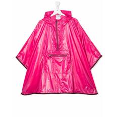 Moncler Enfant - regnrock med huva - barn - polyamid/polyamid - 12 - Rosa