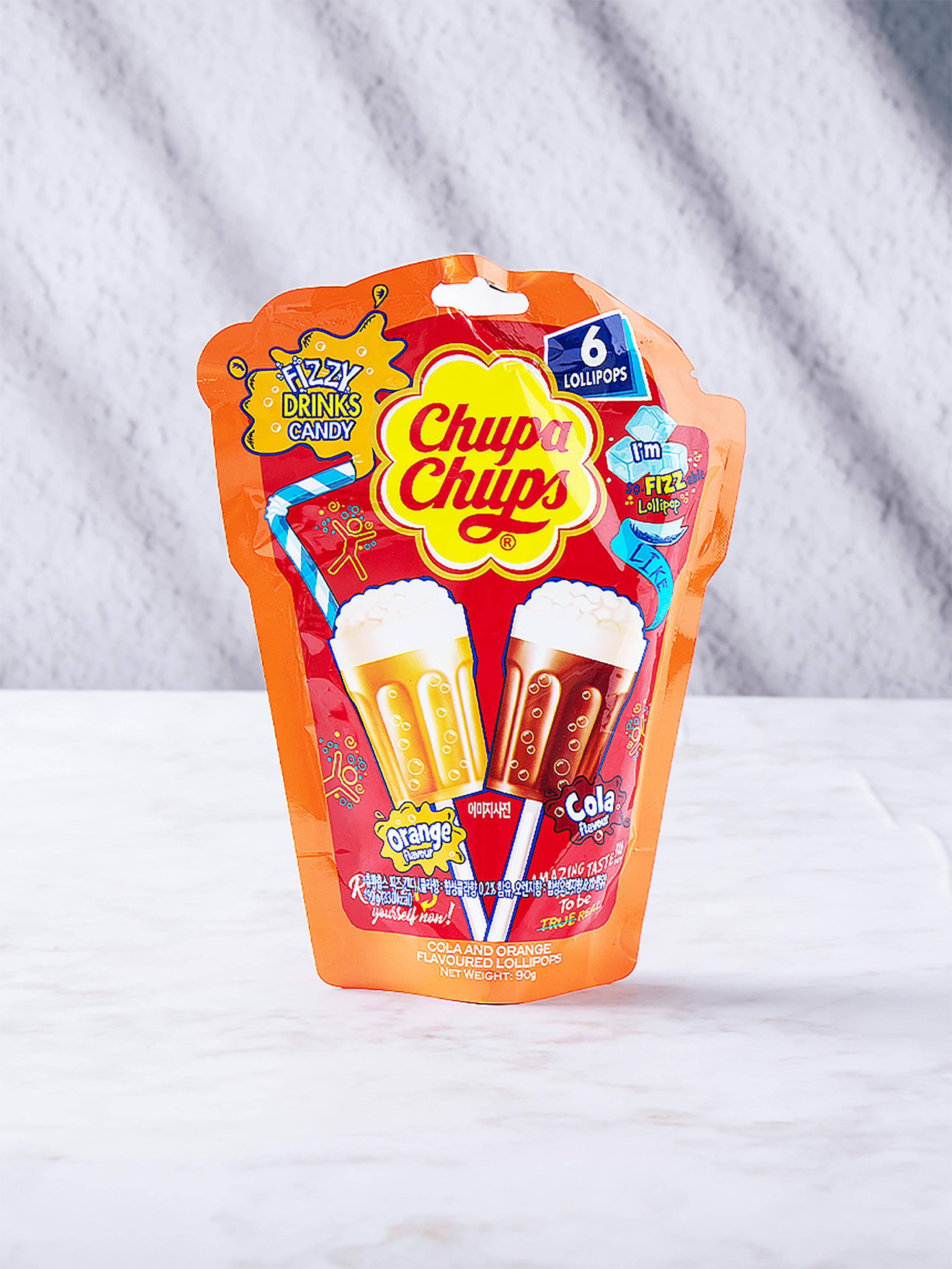 Chupa Chups Fizzy Godispåse 90g