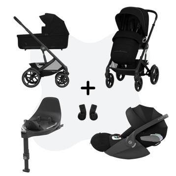 Cybex Talos S Lux 3 Travelsystem 4in1 Moon Black Cloud T