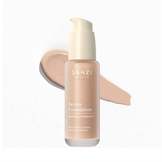 Sanzi Beauty Serum Foundation - 04 medium cool rosy 30ml