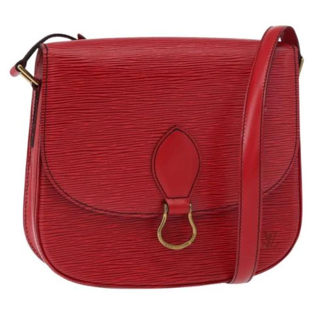 Louis Vuitton Vintage Pre-owned Cross Body Taske - Vintage - Dame - Rød - ONE SIZE - Læder