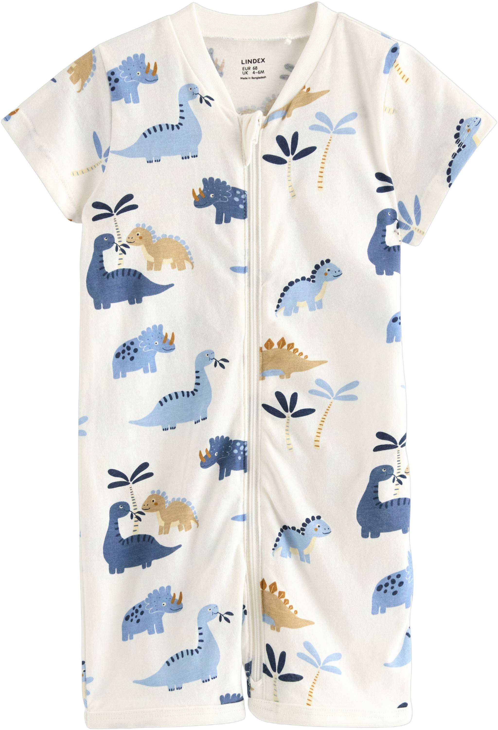Lindex Pyjamasromper Stl. 80 unisex - Sparkdräkter Från Magasin - White (80)