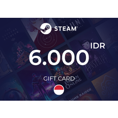 Steam Wallet Gift Card 6000 IDR Key - INDONESIA
