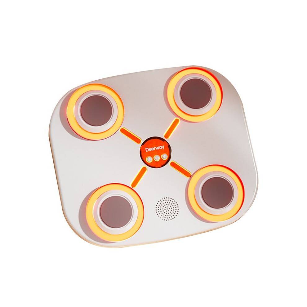 DEERWAY Music Boxing Target for Kids Boxing Machine Wall Mounted with LED Light Sensor Gym Exercise Equipm B