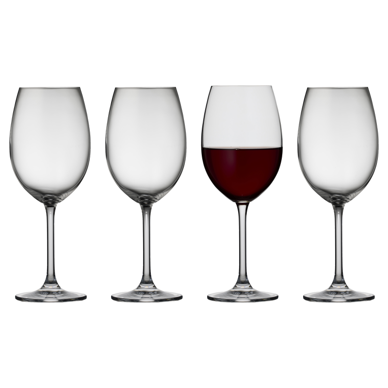 Lyngby Glas NEW Juvel Rödvinsglas 4 st - Clear - Krystalglas