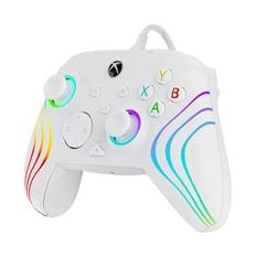 PDP Afterglow Wave Wired Controller - White - Fyndvara