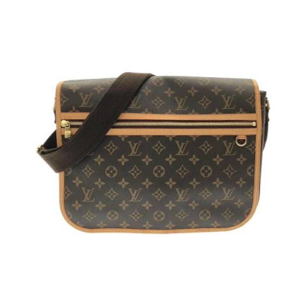 Louis Vuitton Vintage Pre-owned Vintage Canvas Shoulder Bag - Vintage - Dame - Brun - ONE SIZE - Uld