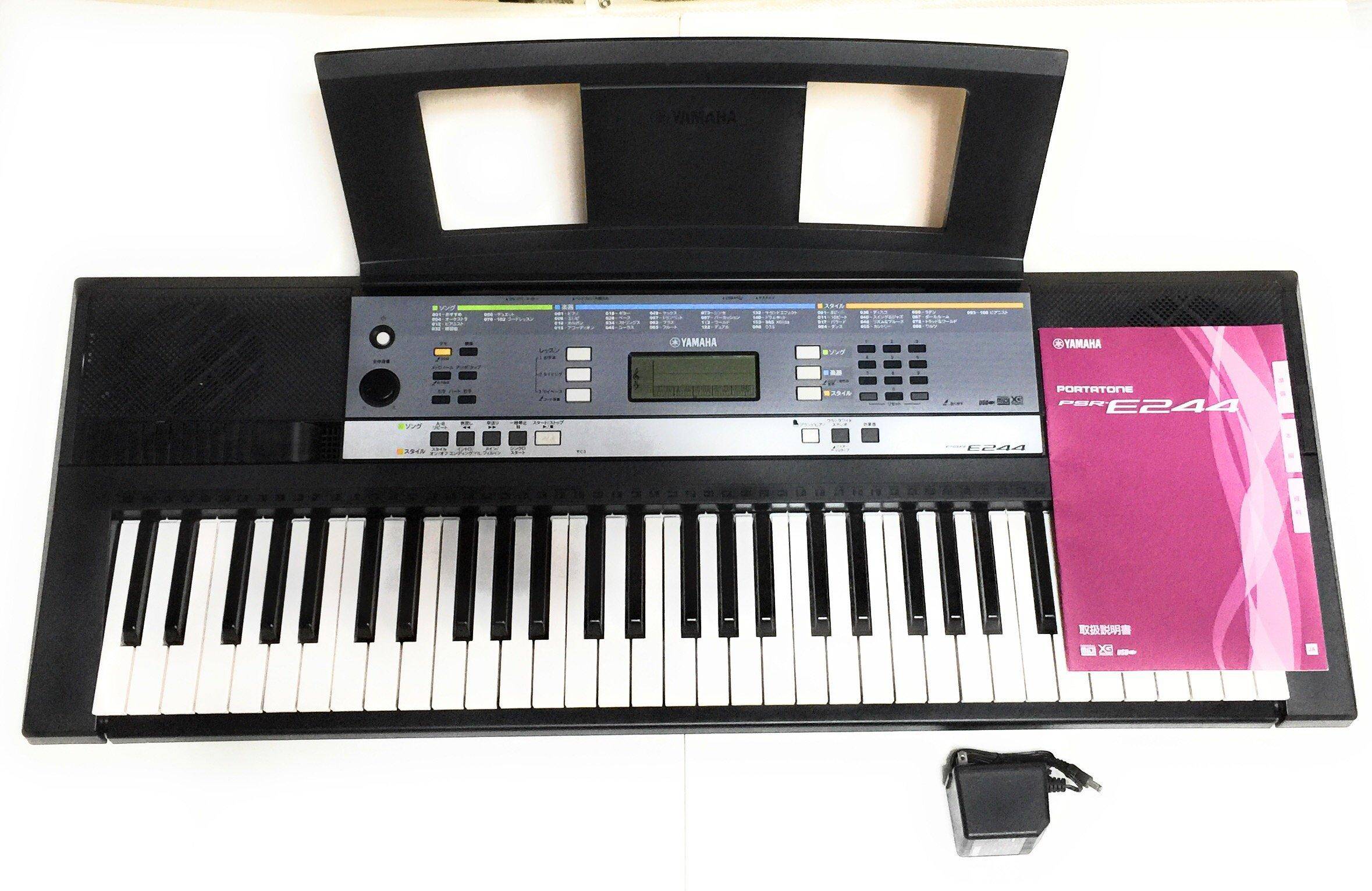 YAMAHA electronic keyboard PORTATONE PSR-E244