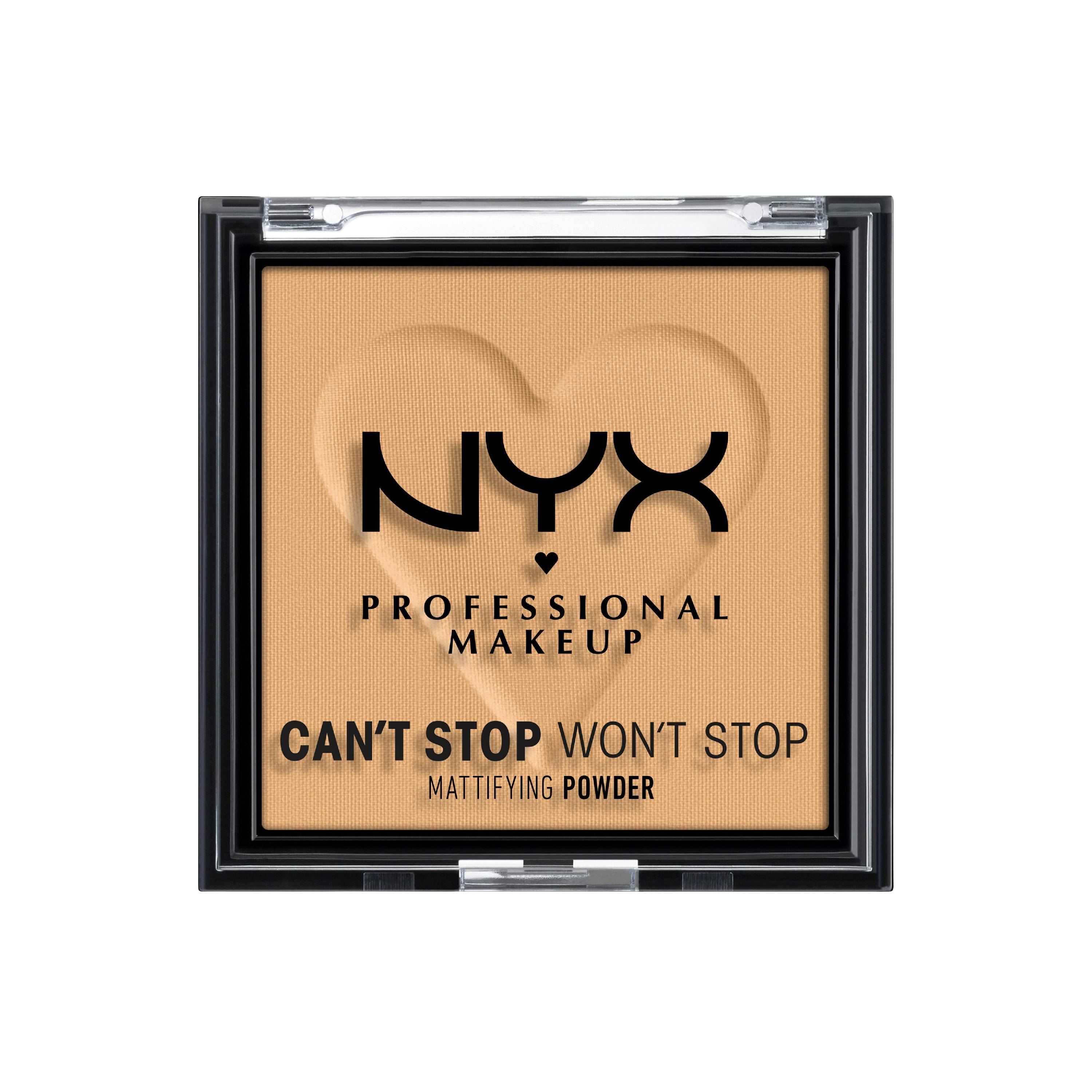 NYX Professional Make-Up Can't Stop Won't Stop Mattifying Powder Golden 6 g
