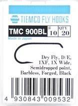 Tiemco TMC 900BL Dry Fly (Storlek: 16) (16)