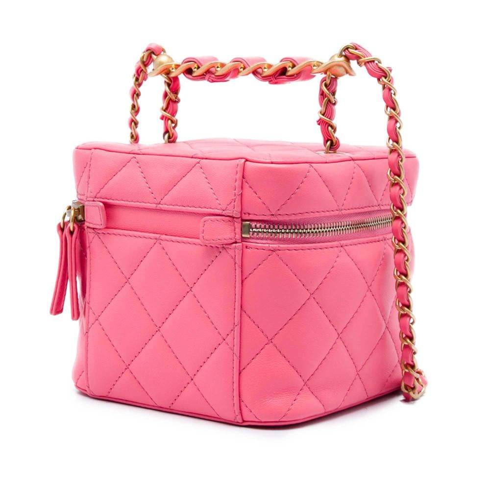 Chanel Vintage Chanel Vanity L 13cm x W 14cm x D 14cm - Skuldertasker hos Magasin