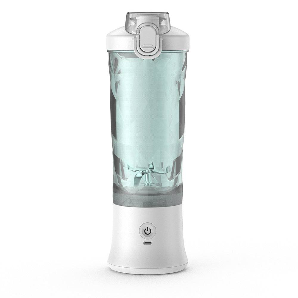 Portable Blender Juicer Personal Size Blender For Shakes And Smoothies With 6 Blade Mini Blender Kitchen Gadgets - White / USB
