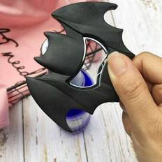 Halloween kreativ tecknad fladdermusformad magnetisk flasköppnare, ergonomisk design, stark magnet kan adsorberas i kylskåp och metallskåp, köksdekora - Multifärgad (Multi-size)