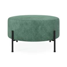 Sittpuff Menard Compact Rund 70 cm - Grön Scandi Days