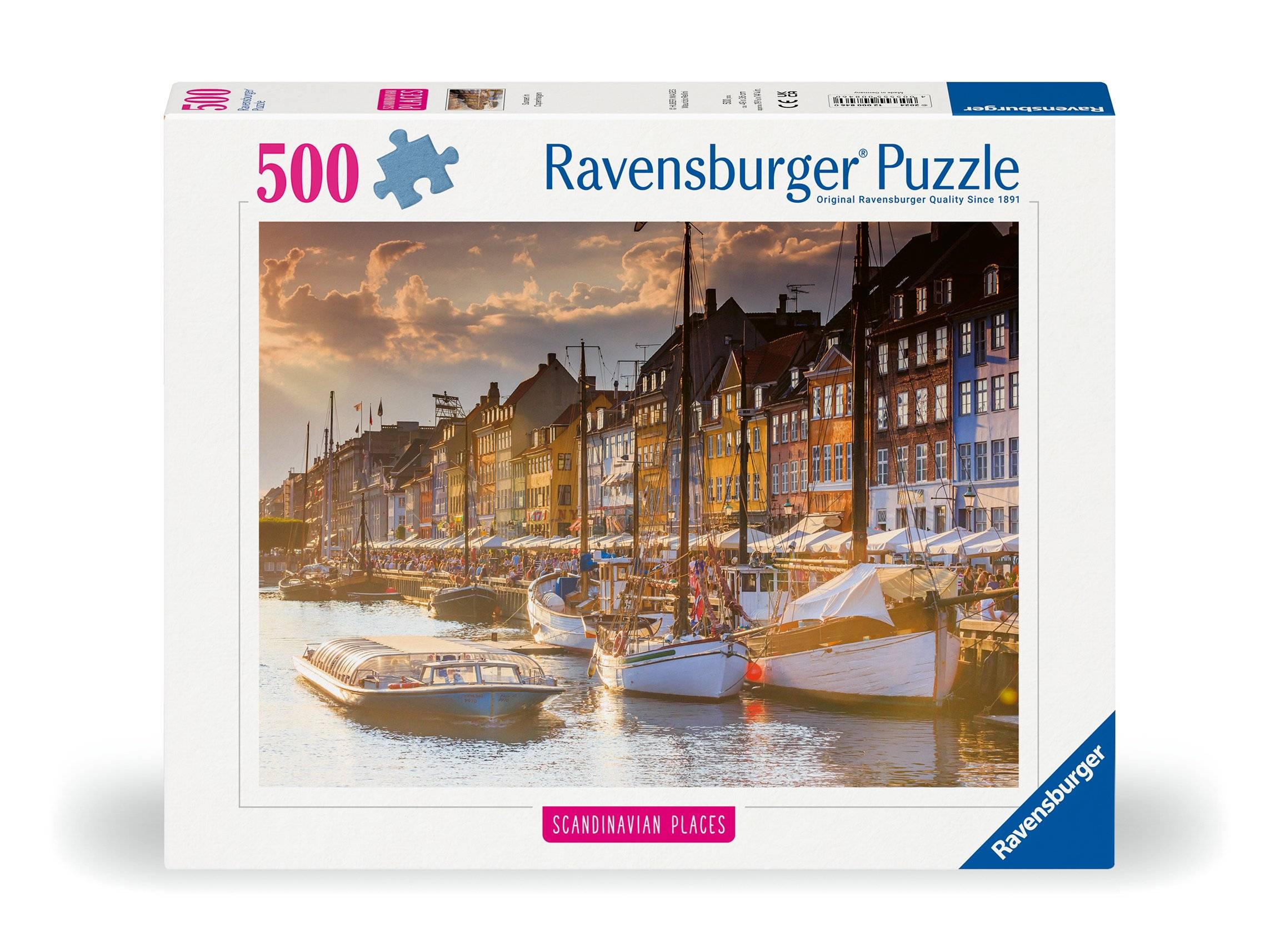 Ravensburger - Puzzle Sunset In Copenhagen 500p