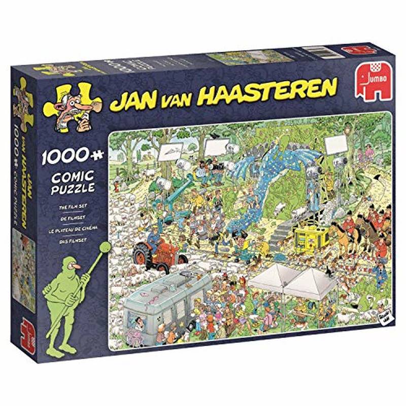 Jan van Haasteren - Das TV-Studio - 1000 Teile Puzzle