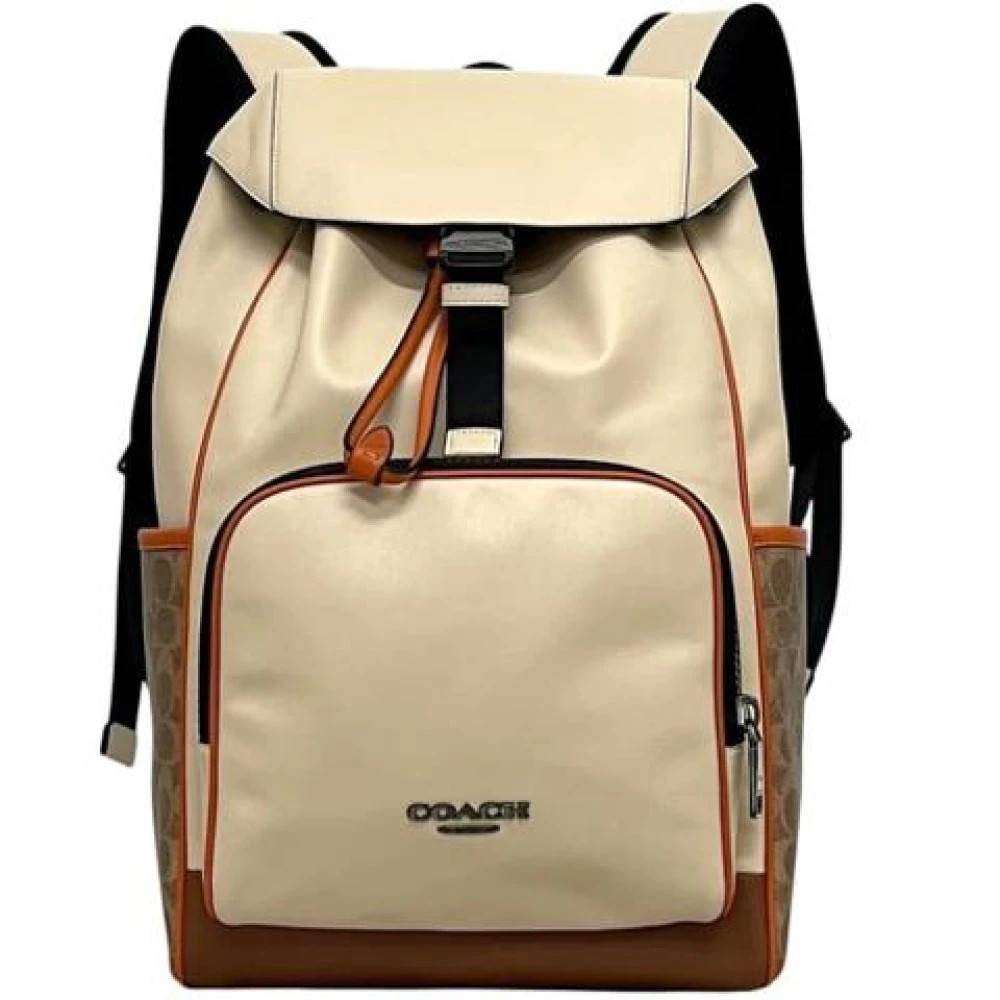 Coach Pre-owned - Pre-owned Signature Backpack Vintage - unisex - ONE Size - Läder