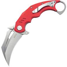 Kubey Wrath Karambit Linerlock Red