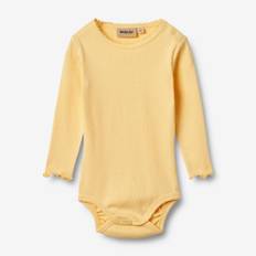 WHEAT® - Langærmet Rib Body Regitze - golden yellow