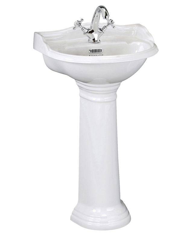 Tvättställ - Porchester 50 cm, piedestal