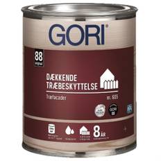 Gori 605 Træbeskyttelse Dækkende Stengrå 2,5 L - Gori