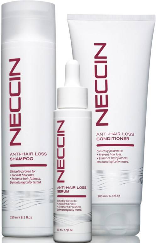 Neccin Anti-Hair Loss Shampoo 250 ml & Condtioner 200 ml & Serum 50 ml