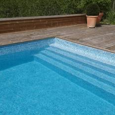 Thermopool Premium 4x8x1.5 m inkl. gaveltrappa & rostfria detaljer