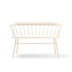 Småland Bistro Köksoffa | Björk Cremevit 49 - Vit
