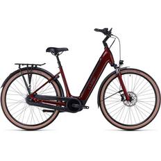 Cube Supreme RT Hybrid Pro 500 Red - Elcykel - 2023, 46cm m. Display