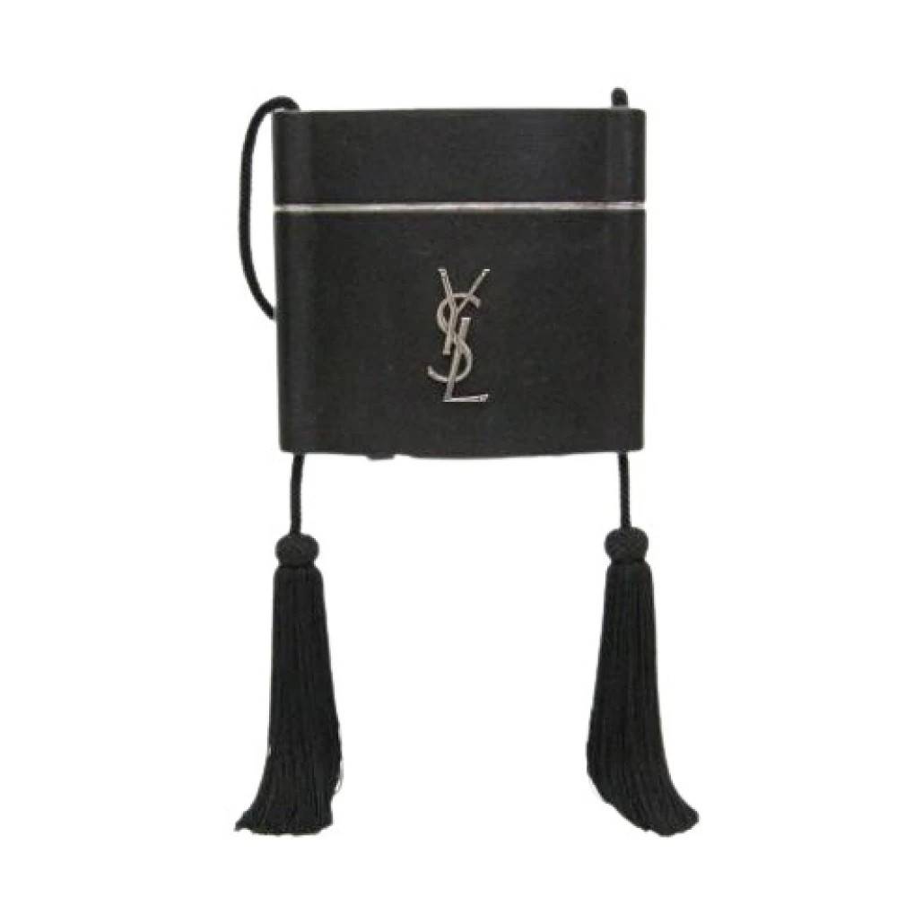 Yves Saint Laurent Vintage Pre-owned Opium 533198 Skuldertaske - Vintage - Dame - Sort - ONE SIZE - Uld